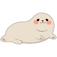 sea lion cute vector