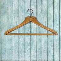 Clothing hanger old photo