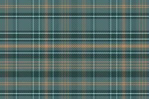 Tartan plaid pattern with texture and warm color. vector