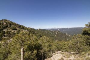 Landscapes and trails of the beautiful nature of the Sierra de Cazorla, Jaen, Spain. Nature vacation concept. photo