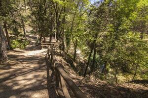 Landscapes and trails of the beautiful nature of the Sierra de Cazorla, Jaen, Spain. Nature vacation concept. photo