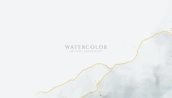 Abstract horizontal watercolor background. Neutral light colored empty space background illustration vector