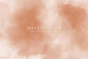 Abstract horizontal watercolor background. Neutral light colored empty space background illustration vector