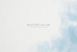 Abstract horizontal watercolor background. Neutral light colored empty space background illustration vector