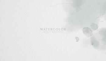 Abstract horizontal watercolor background. Neutral light colored empty space background illustration vector