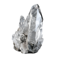 AI generated luxury shining rock on transparent background PNG image