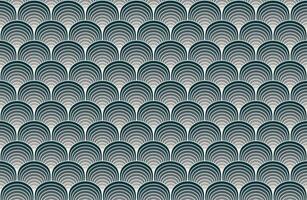 Illustration, pattern layer of circle on empty background. vector