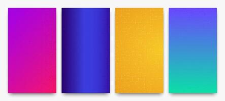 Abstract gradient geometric background of squares vector