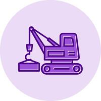 Crane Vecto Icon vector