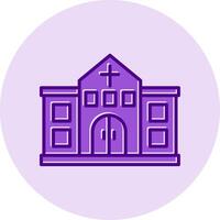 Iglesia vecto icono vector