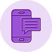 Chatting Vecto Icon vector