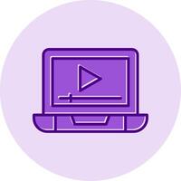 Video Ad Vecto Icon vector