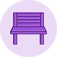 Bench Vecto Icon vector