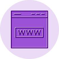 Web Site Vecto Icon vector