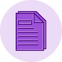 Page Vecto Icon vector