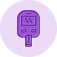 Glucometer Vecto Icon vector