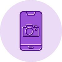 Smartphone Camera Vecto Icon vector