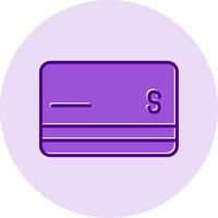 Credit Card Vecto Icon vector