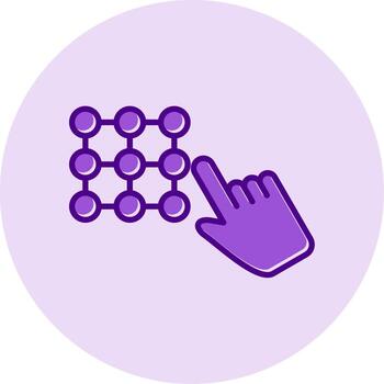 acceso código vecto icono vector