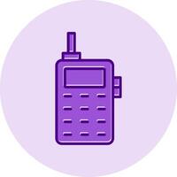 Old Phone Vecto Icon vector
