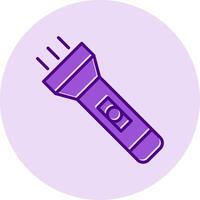 Flashlight Vecto Icon vector