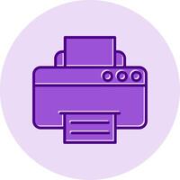 Printer Vecto Icon vector