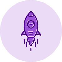 Spaceship Vecto Icon vector