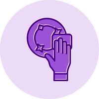 Dish Wash Vecto Icon vector