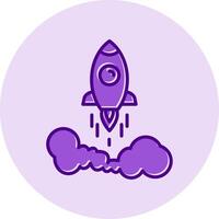 Spaceship Vecto Icon vector