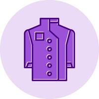 Chef Coat Vecto Icon vector