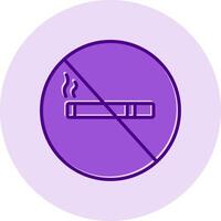 No Smoking Vecto Icon vector