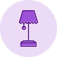 Table Lamp Vecto Icon vector