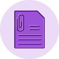 CV Vecto Icon vector