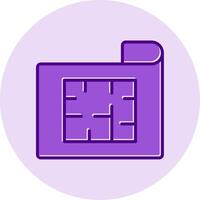 House Plan Vecto Icon vector