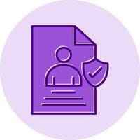 User Data Vecto Icon vector