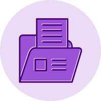 File Folder Vecto Icon vector