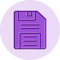 Floppy Disk Vecto Icon vector