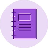 Notepad Vecto Icon vector