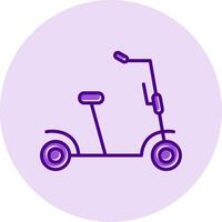 Kick Scooter Vecto Icon vector