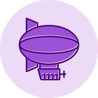 Blimp Vecto Icon vector