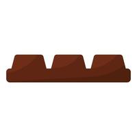 chocolate day piece sweet food icon element vector