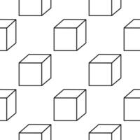 cube toy childrens day play pattern line vector
