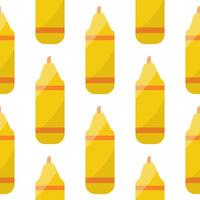 marker colored draw write tool childrens pattern vector