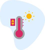 temperatura controlar vecto icono vector