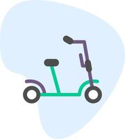 Kick Scooter Vecto Icon vector