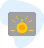 Dimmer Vecto Icon vector