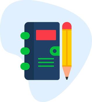 NoteBook Vecto Icon vector