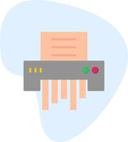 Paper Shredder Vecto Icon vector