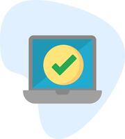 Check Mark Vecto Icon vector