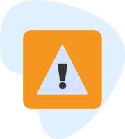 Caution Sign Vecto Icon vector